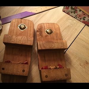 Vintage Geisha wooden sandals.Great for cosplay.
